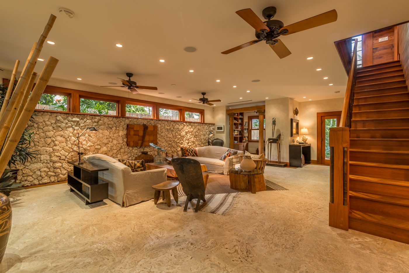 908 Fleming Street living room