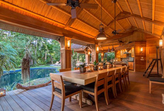 908 Fleming Outdoor Dining Key West Luxury Real Estate