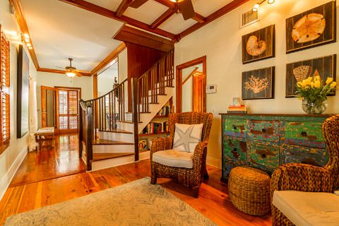 626 Margaret Sitting Room and Stairs