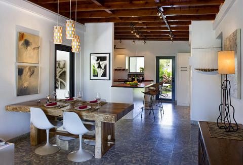 1517 Washington St. Key West, Dining Room and Kitchen