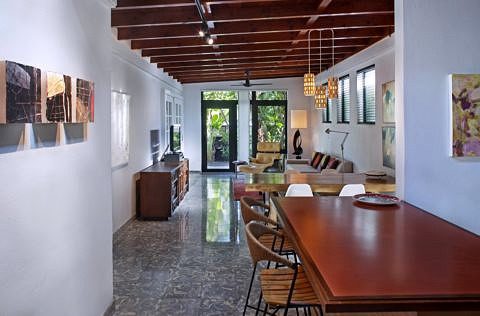 1517 Washington St. Key West, Kitchen and Living Room