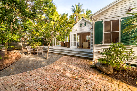 Brick Patio_607 Ashe St, Key West