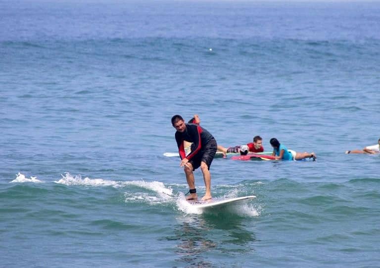 Jackson Kaufelt surfing in Puerto Escondido